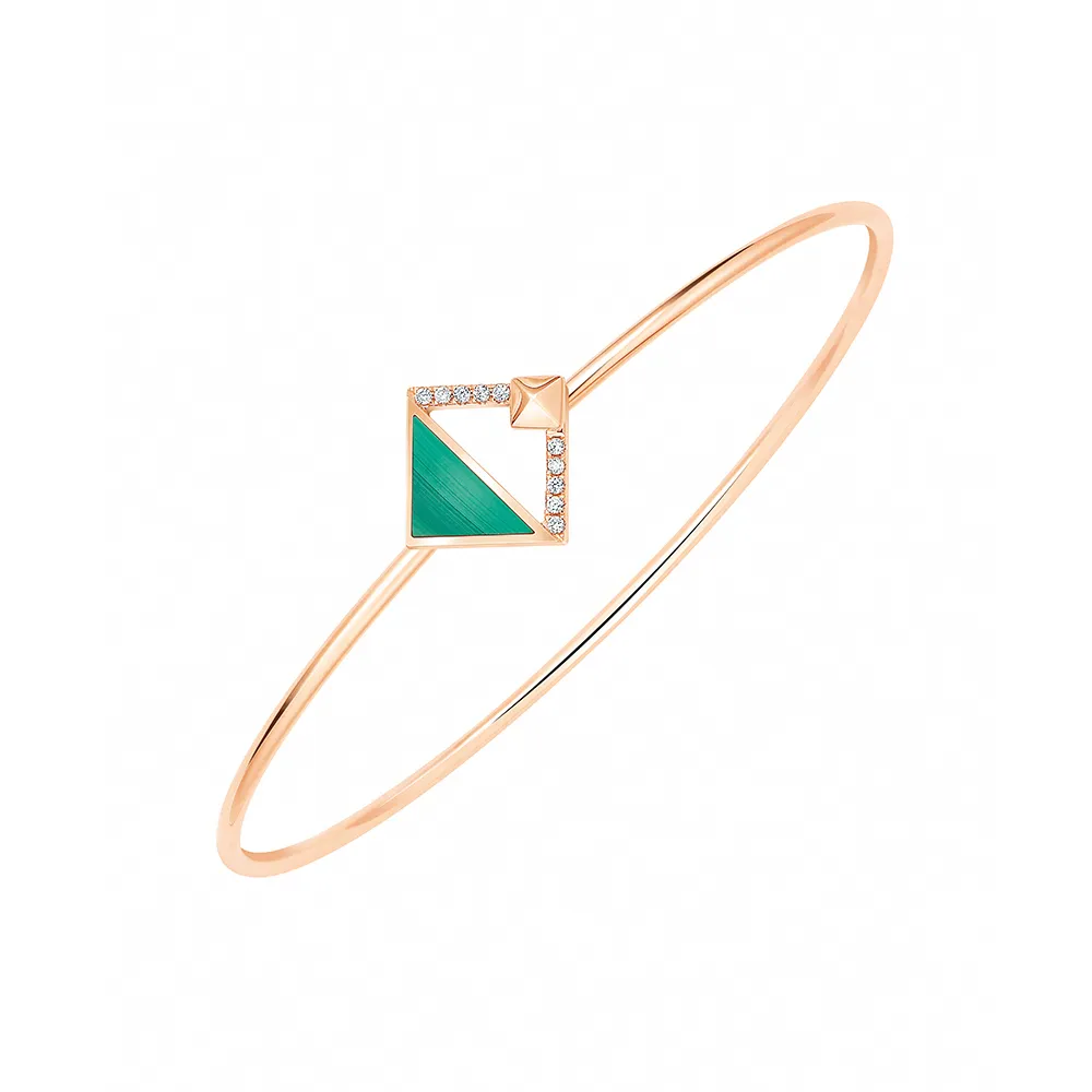 【Just Diamond】鎮金店 18K玫瑰金 絕色魅力 鑽石手環