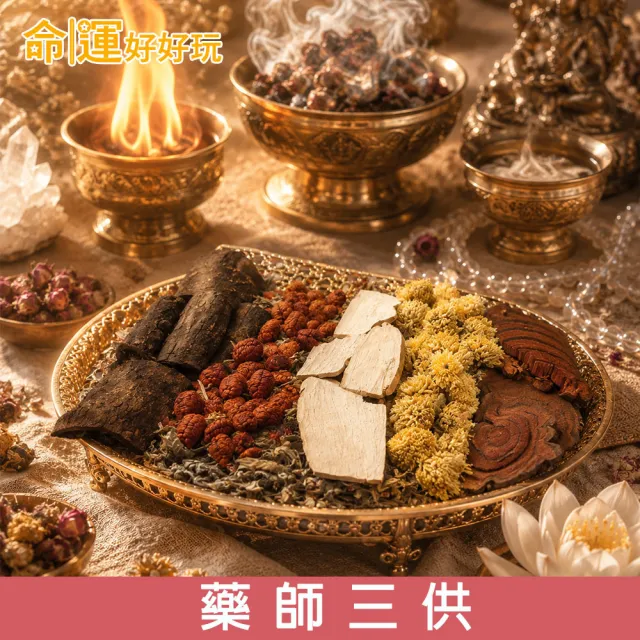 【命運好好玩】2026藥師財神•百億加持法會(個人)-收單日10/30(藥師佛/黃財神/護佑安康/守護平安/財運亨通)