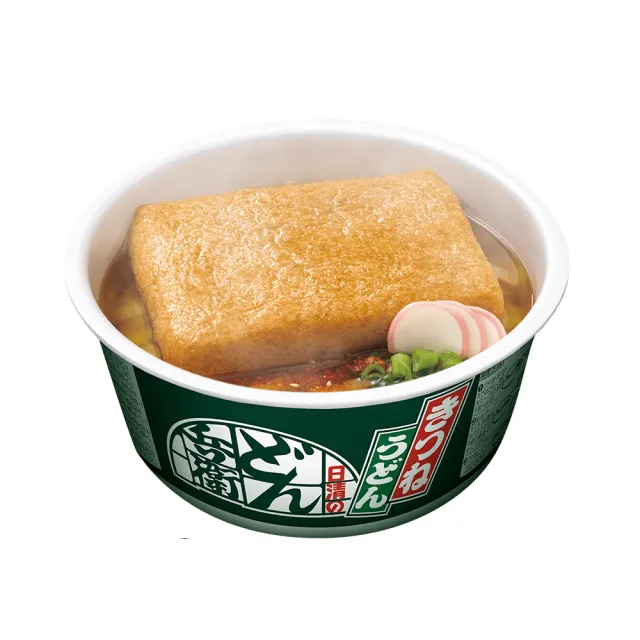 【NISSIN 日清】咚兵衛油豆腐烏龍麵 95gx12碗(日清泡麵)