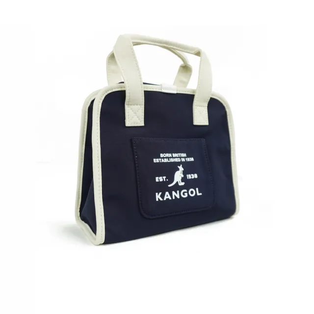 【KANGOL】雙11 女 側背包 肩背 斜背 小側包 深藍(6625170580)