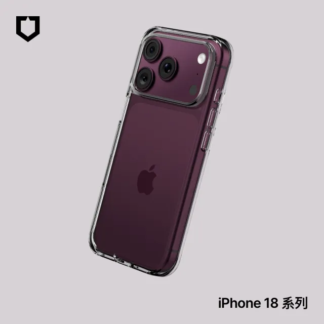 【RHINOSHIELD 犀牛盾】iPhone 18 Pro/18 Pro Max Clear抗黃化透明防摔手機殼