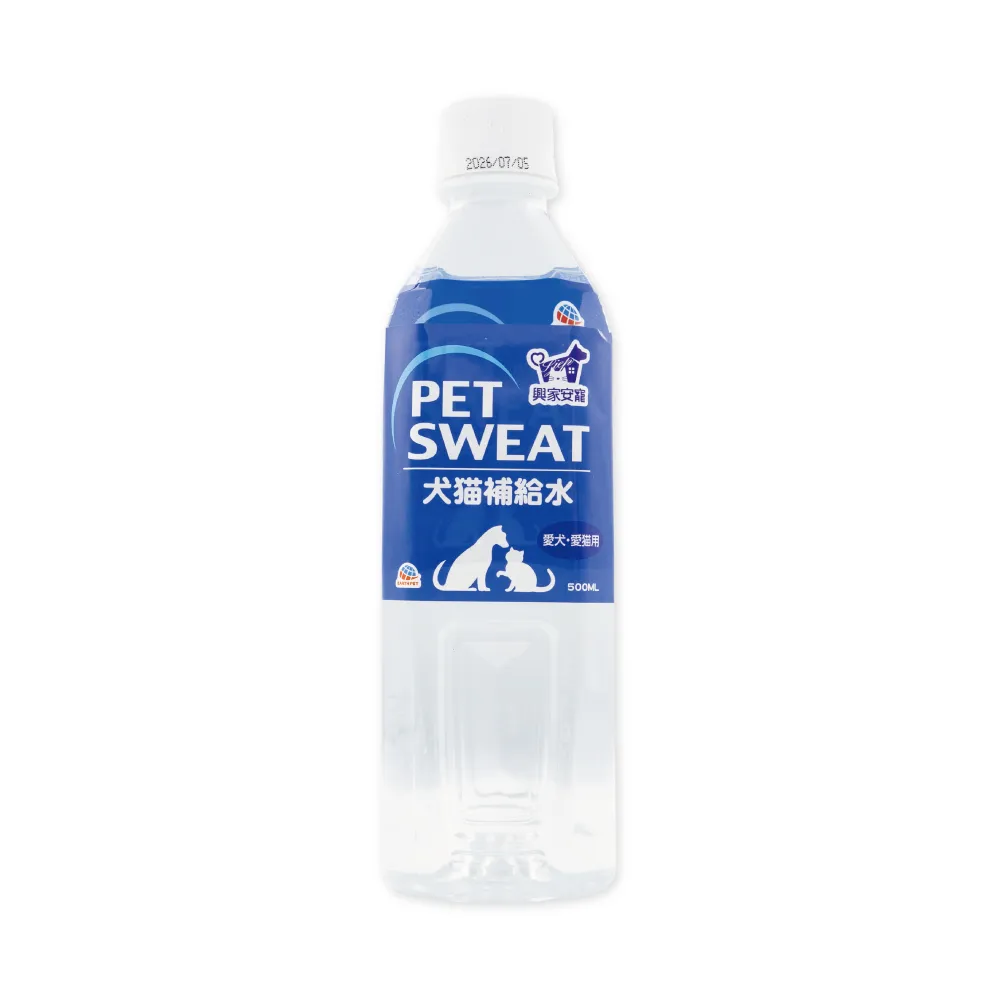 【興家安寵】pet sweat犬貓補給水 500ml(貓咪飲用水/寵物補水/狗狗補水)