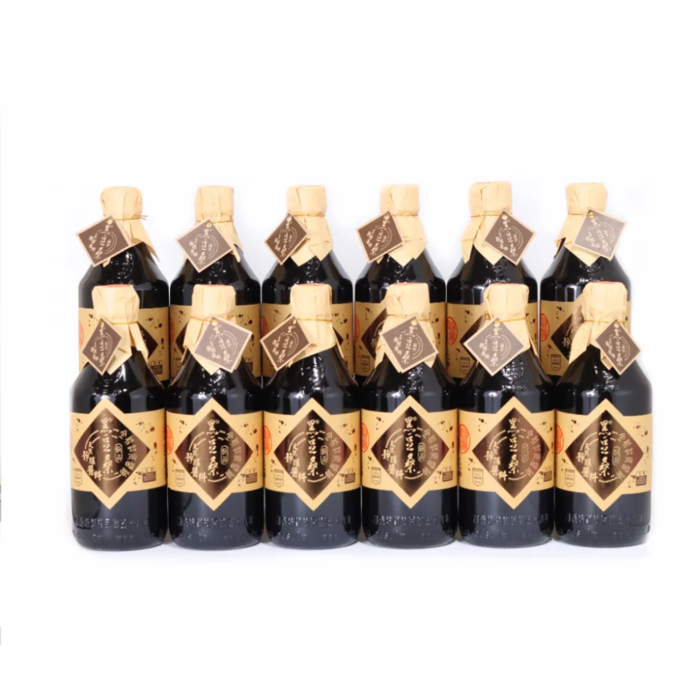 【黑豆桑】天然極品全能缸底醬油(550mlx 12瓶)