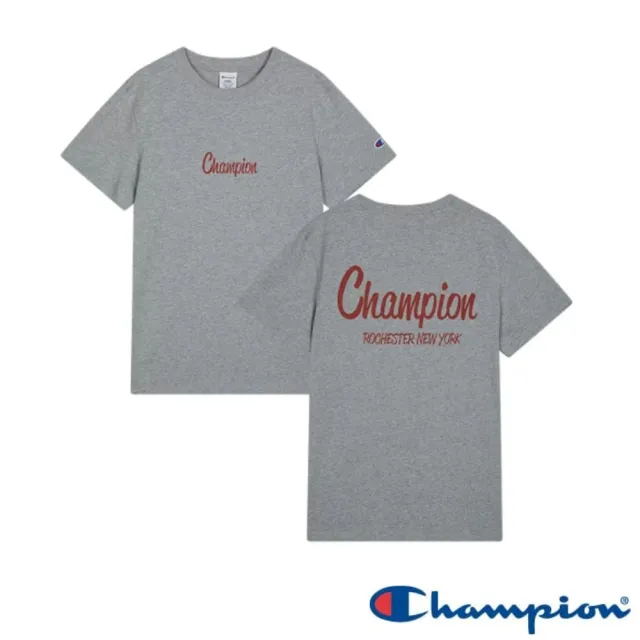 【Champion】官方直營 男款-CAMPUS 草寫LOGO短袖TEE-多色 (U6BSSSM522M)