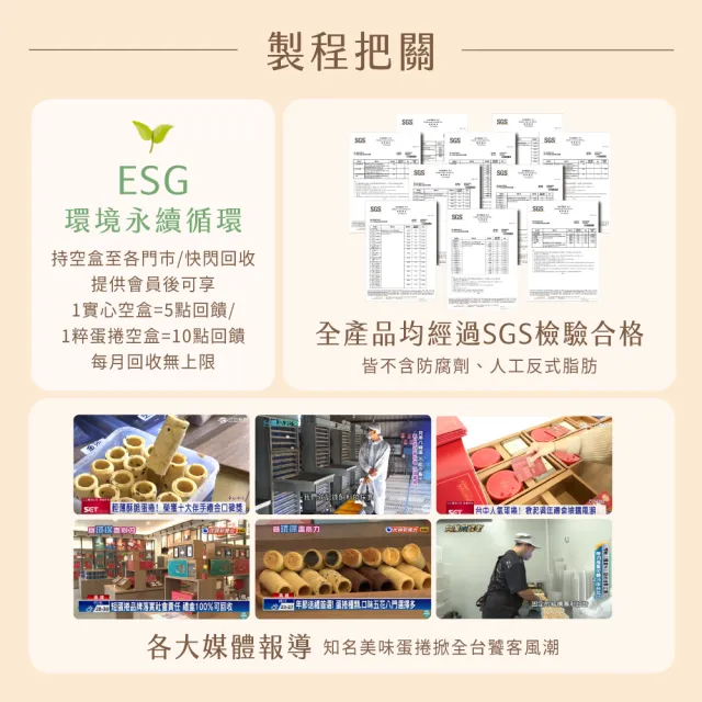 【實心蛋捲】同月雙蛋捲禮盒(同月紅)-茶香粹蛋捲*1+實心蛋捲*2/2件(含)以上僅能宅配(送禮推薦/多種口味)(中