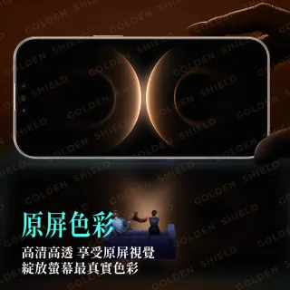 【GOLDEN SHIELD】高清滿版玻璃貼 保護貼適用iPhone Duo 摺疊機保護貼 18 fold i18 蘋果摺疊機