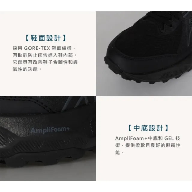 【asics 亞瑟士】GEL-SONOMA 8 GTX 男女款越野跑鞋-防潑水 慢跑 旅遊推薦(1012B770-002 1011B977-002)