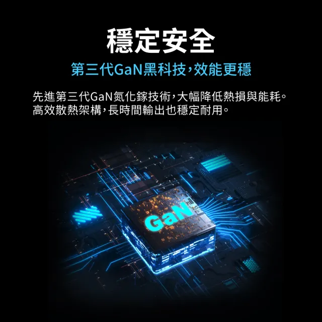 【PX 大通】送充電線iphone17/16三星100w瓦氮化鎵 充電器 usb筆電快充頭type c充電頭平板手機(UCP-100CBW)