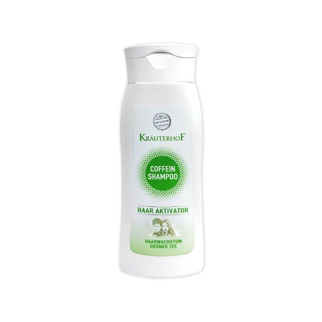 【KRAUTERHOF 德國草本莊園】咖啡因綠茶活髮洗髮精 250ml(無矽靈 蓬鬆 修護 控油 保濕 健髮)