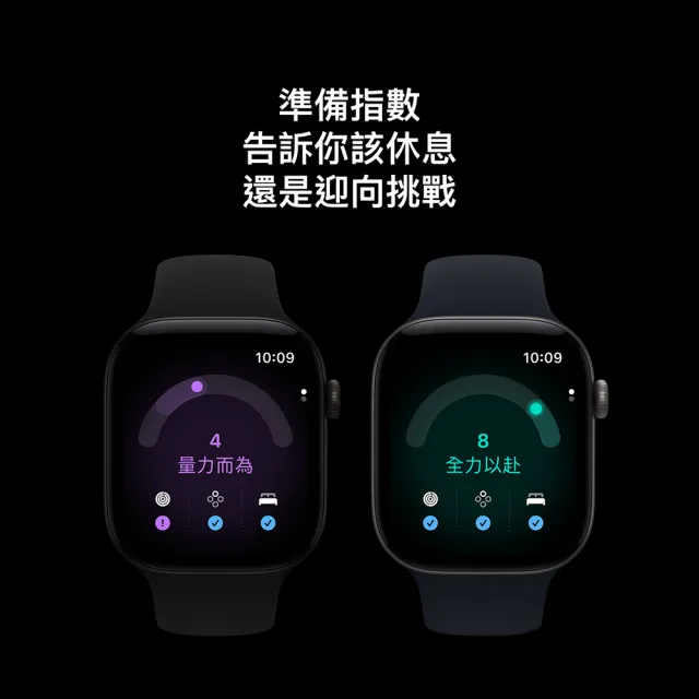 鋼化保貼組【Apple】Apple Watch Series 12 GPS 46mm (鋁金屬錶殼搭配運動型錶帶)