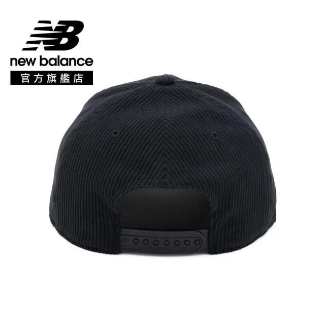 【NEW BALANCE】NB 燈芯絨棒球帽/老帽(47聯名)_AC5504LBK_中性_黑色