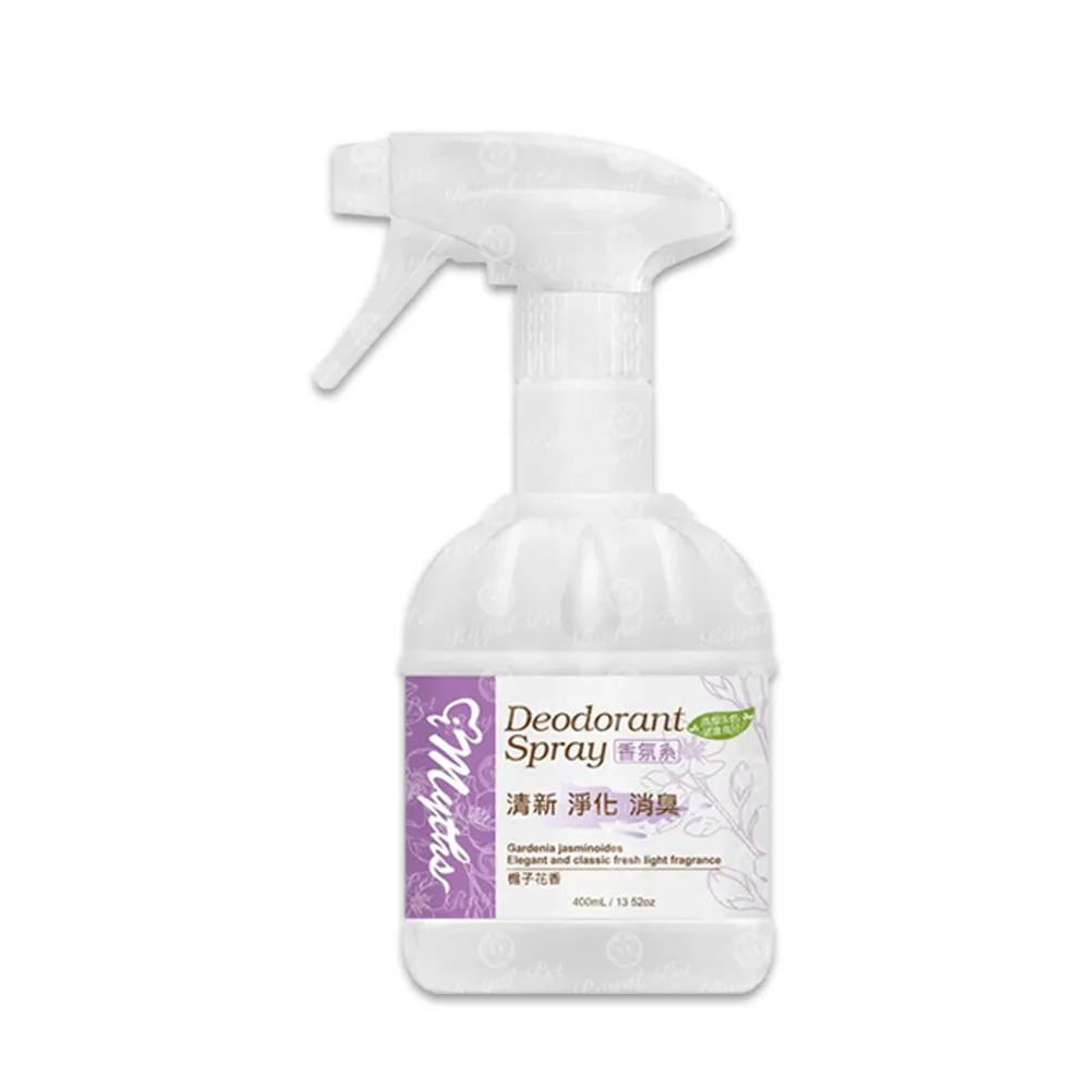【iMyths愛蜜思】寵物去味噴霧 多種香味 400ml(瞬間除臭 分解臭味 消尿臭 犬貓適用)