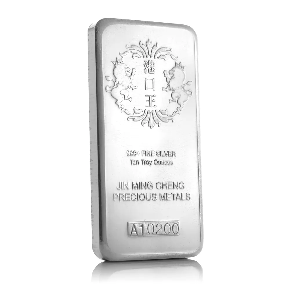 【港口王】台灣鑄造品牌 精裝銀條10盎司(311公克/10 oz)