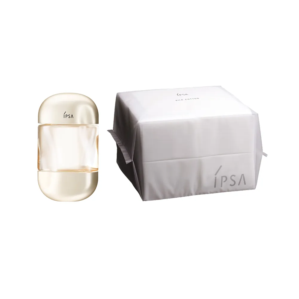 【IPSA 茵芙莎】9月新客限定組 (全新流金保濕美膚水e 100ml+化妝棉120枚)