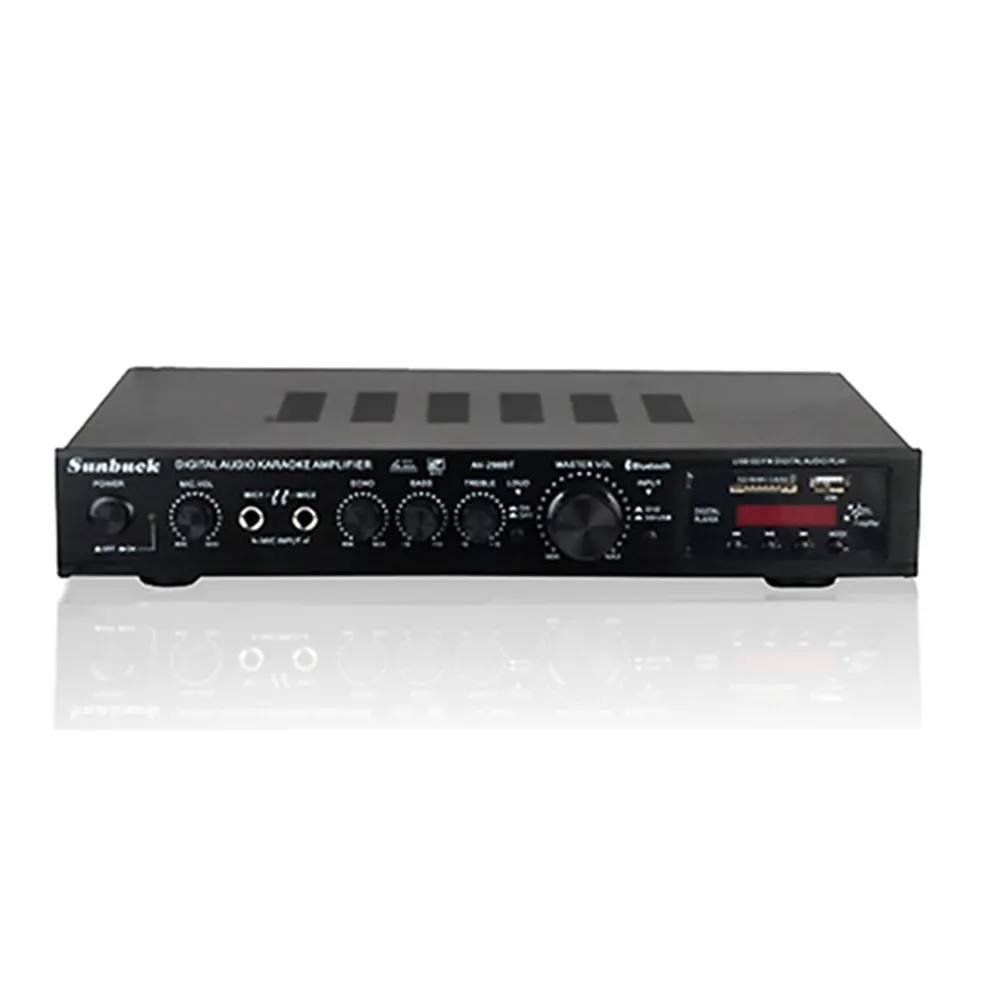 110v音響擴大機5.1家庭影院功放機(內置藍芽/FM收音/遙控/K歌)