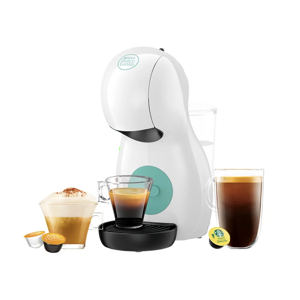 【NESCAFE Dolce Gusto】雀巢多趣酷思膠囊咖啡機 Piccolo XS(清新白)不含80顆膠囊