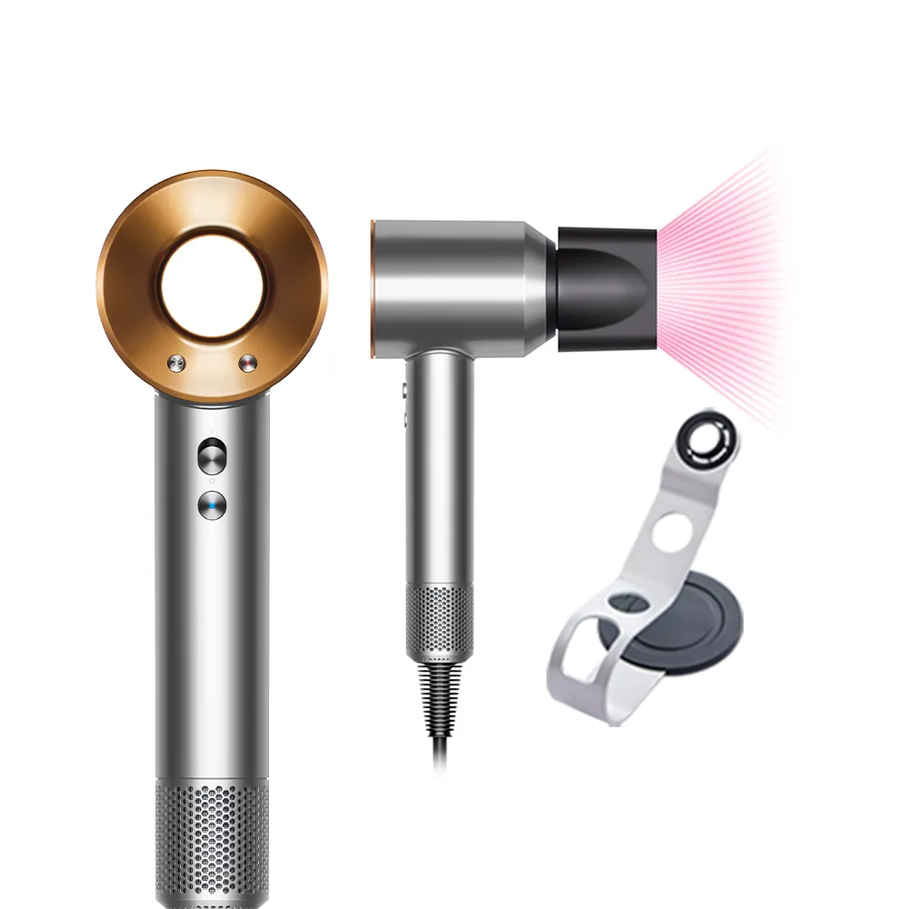 【dyson 戴森】HD08 Origin Supersonic 吹風機 溫控 負離子(銀銅色)