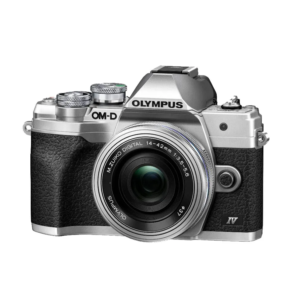 【OM SYSTEM】E-M10 Mark IV EZ 14-42mm KIT單鏡組 E-M10M4(公司貨-加送文青風側背攝影包)