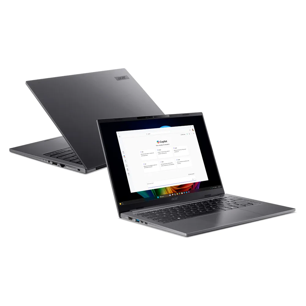 【Acer 宏碁】14吋 Ultra 5 商用AI輕薄筆電-灰(TravelMate/TMX414-51-55QN/Ultra 5-228V/32G/1T/W11P)