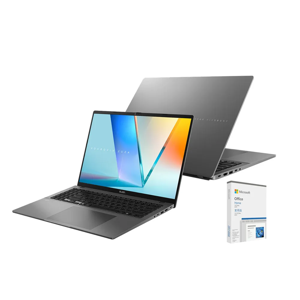 【ASUS 華碩】Office2024組★16吋Copilot+PC AI筆電(VivoBook S16 S3607AA/Ultra 5-325/16G/512G SSD/OLED)