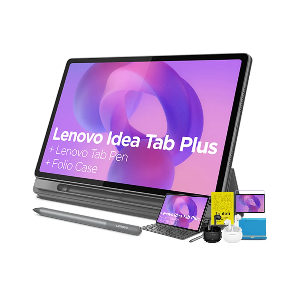 【Lenovo】Idea Tab Plus-paperlike 12.1吋 8G/256G WIFI ZAG70516TW 平板電腦(TB361FU/月光灰)