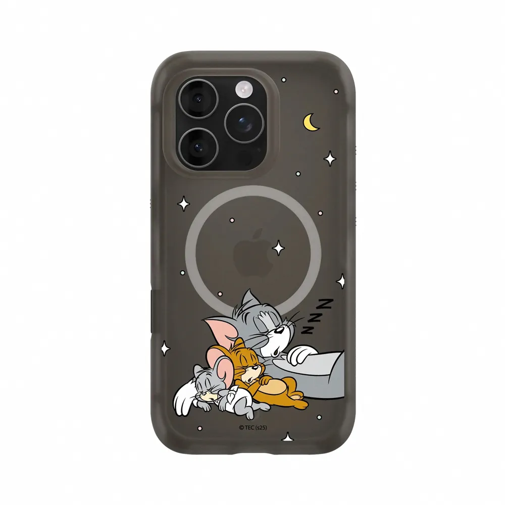 【RHINOSHIELD 犀牛盾】iPhone 17系列 AirX MagSafe兼容氣墊磁吸防摔手機殼/睡覺好夥伴(湯姆貓與傑利鼠)