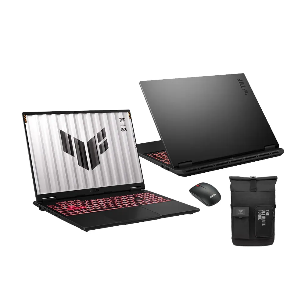 【ASUS 華碩】包鼠組★16吋GeForce RTX 5070 R9電競筆電(FA608PP-0071A8940HX/R9-8940HX/16G/512GB/W11)