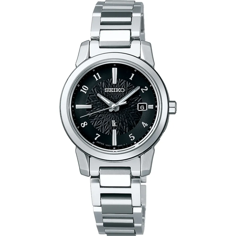 【SEIKO 精工】LUKIA限量太陽能電波藍寶石腕錶-黑28mm(SSQV081J/1B35-0AN0D)父親節 禮物 推薦