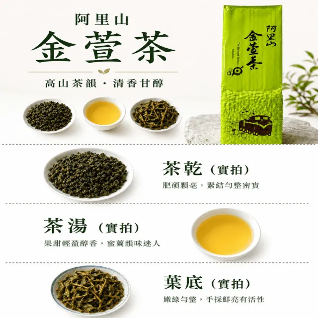 【台灣茶葉產銷協會】阿里山金萱 奶香茶韻 4入組｜150g×4包 共600g