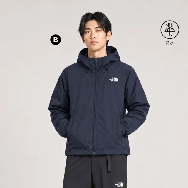 【The North Face】線上獨家款｜男款DRYVENT防水連帽鋪棉外套 (多款任選)
