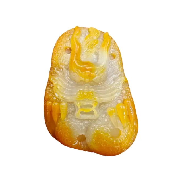 【藏古祥館】和田 龍 SQG58 (宗教開運 和田玉)