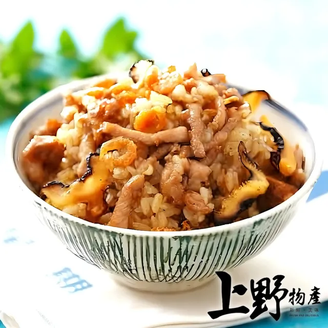 【上野物產】12包 古早味油飯、麻油雞酒油飯 (年菜)