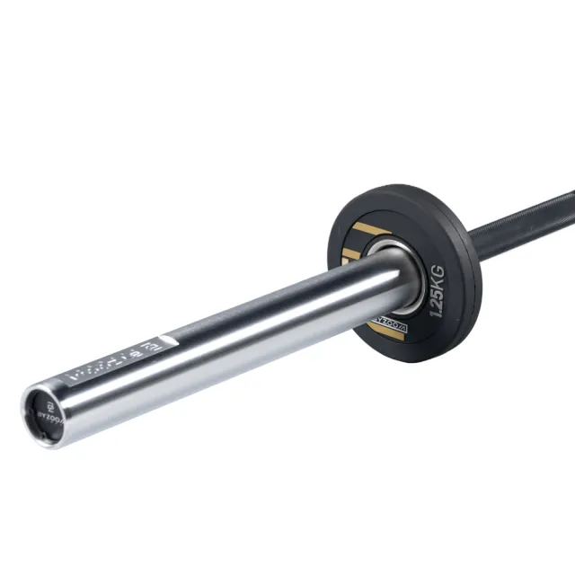 【BYZOOM FITNESS】power series 橡膠重量槓片-黑1.25kg(2入)奧林匹克包膠槓片