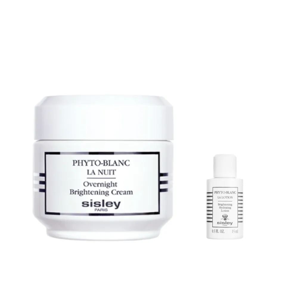 【Sisley 希思黎】官方直營 璀璨鑽白夜間水光晶凝露50ml(乳霜/美白/淡斑/提亮)