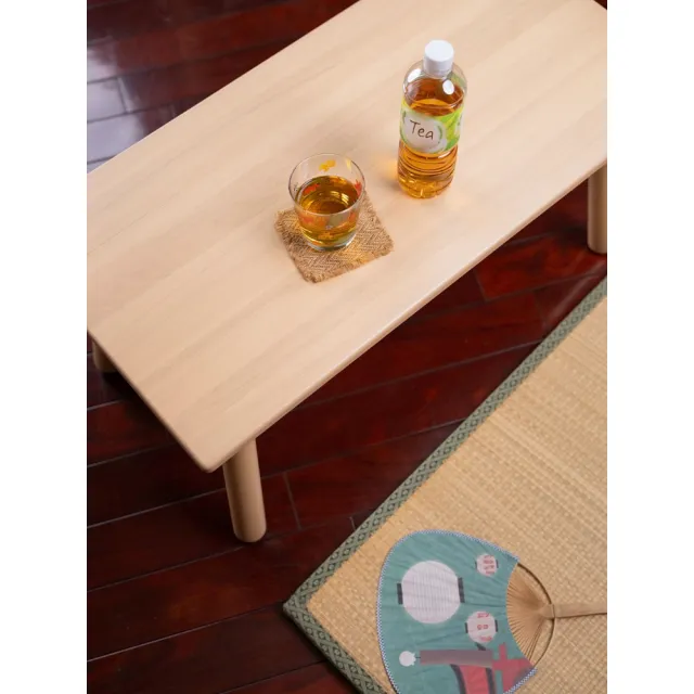 【Havin 亦欣】實木和式桌 寬80cm/高37cm(和式桌/邊桌/茶几/矮桌)