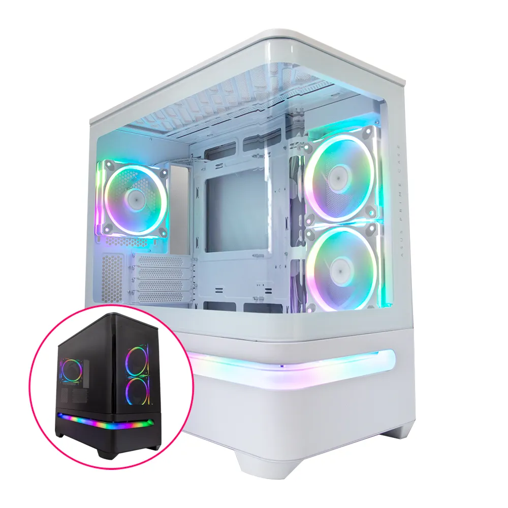 【華碩平台】i7二十核RTX 5060{磁浮勇士}電競機(i7-14700F/B760/32G D5/1TB/WiFi6/AP202)