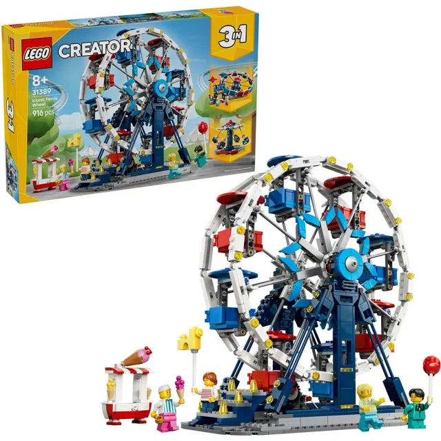 【LEGO 樂高】31389 經典摩天輪 積木 玩具