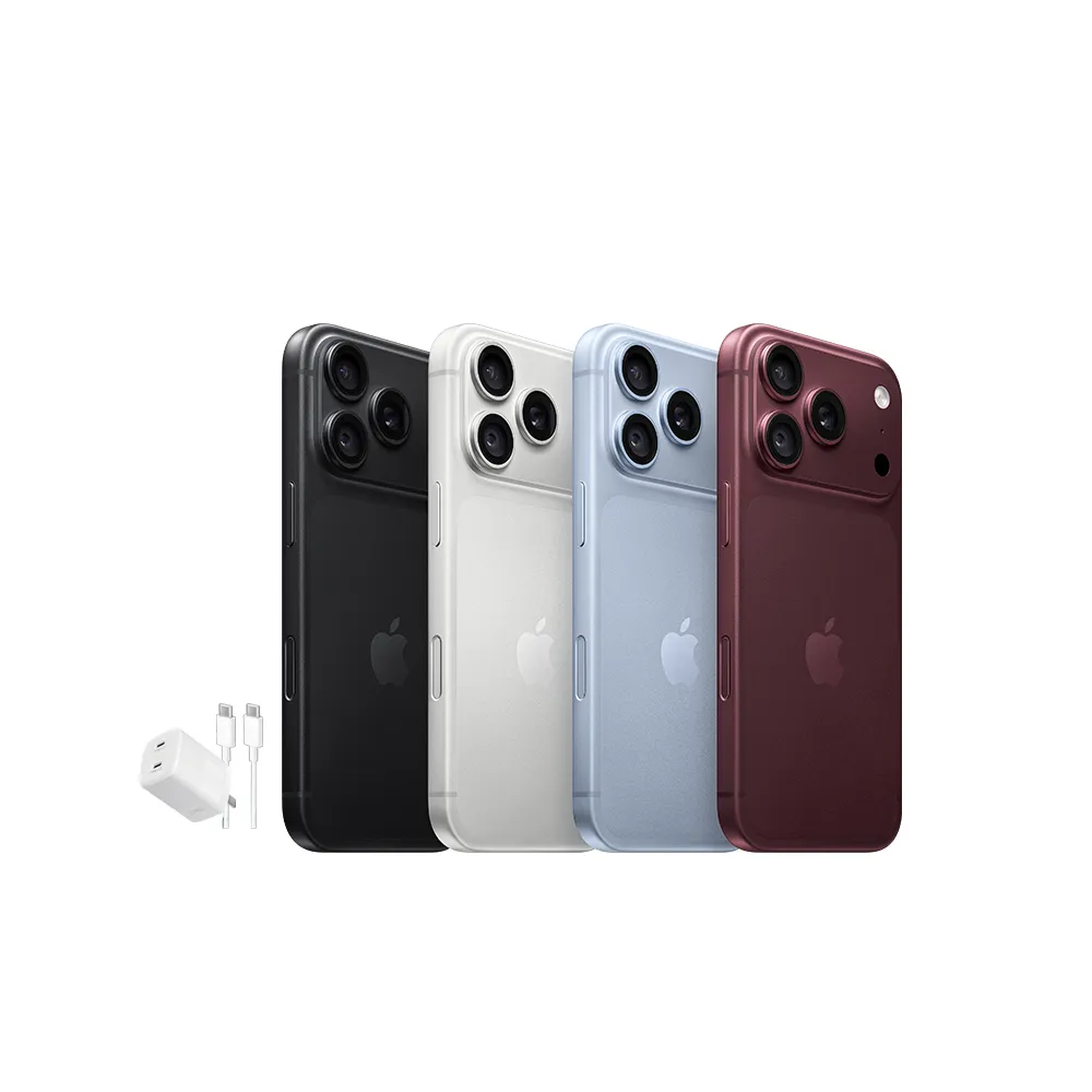 【Apple】iPhone 18 Pro(256G/6.3吋)(45W雙孔閃充組)