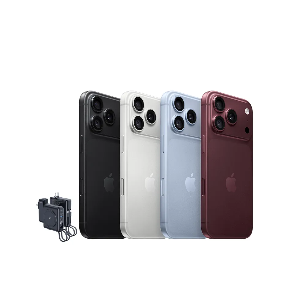 【Apple】iPhone 18 Pro Max(256G/6.9吋)(八合一三孔快充行電組)