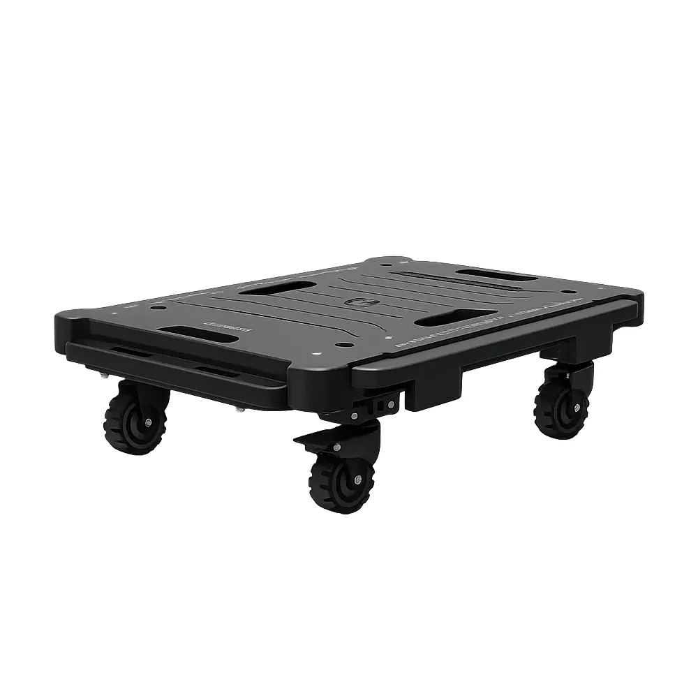 【ADAMOUTDOOR】坦克擴充型無把手平板推車 手推車 烏龜車 購物車 載物車 買菜車 露營推車