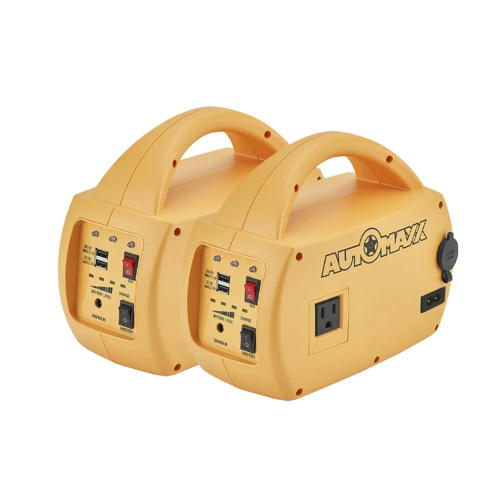【AutoMaxx】DC/AC專業級不斷電手提式儲能電源 UP-5HX 二入組(BSMI認證鋰鐵電池 大容量201Wh)