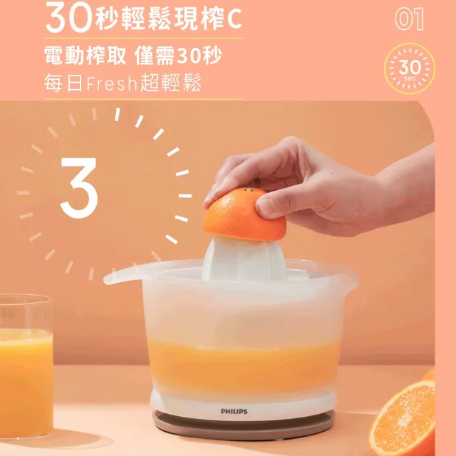 【Philips 飛利浦】抽UX20戰鬥陀螺_榨汁機_HR2738