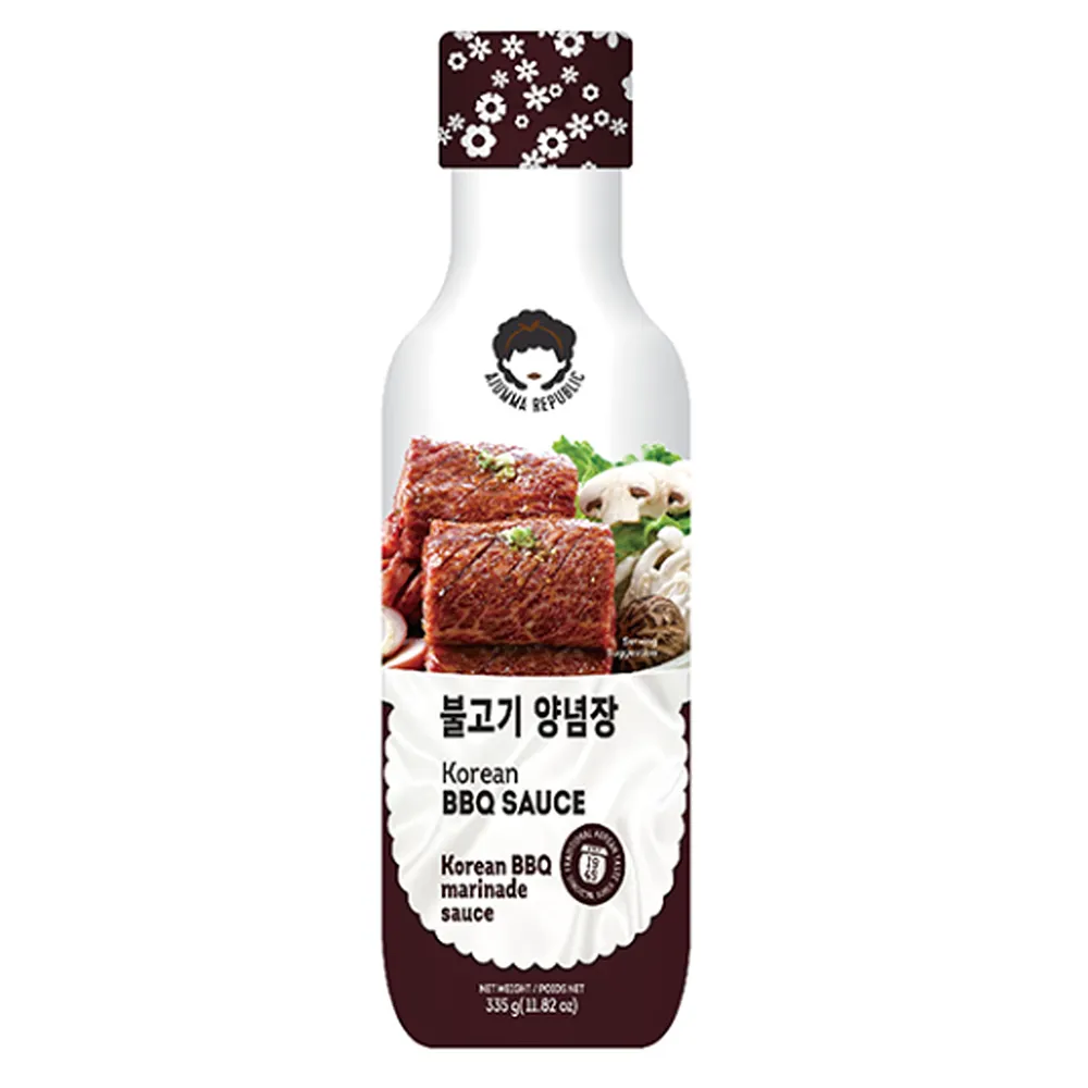 【AJUMMA REPUBLIC 阿珠嬤】阿珠嬤韓式醃烤肉醬(335g)