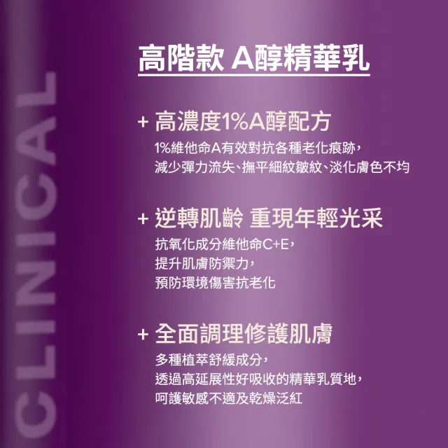 即期品【PAULA’S CHOICE 寶拉珍選】1％A醇逆齡精華乳30ml 2入組