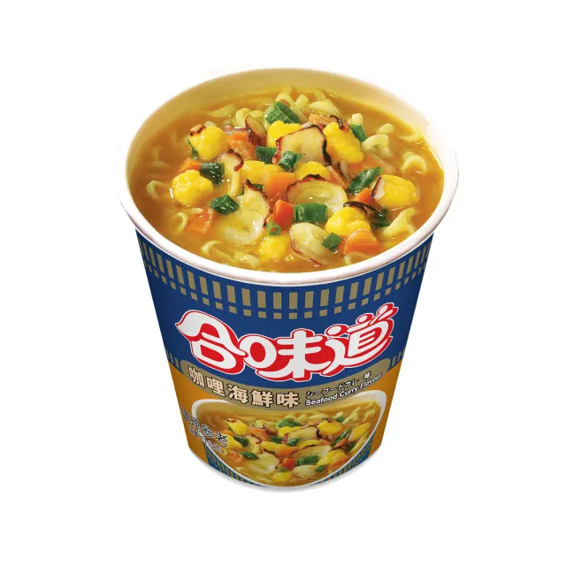 【NISSIN 日清】(分次配)合味道 海鮮味杯麵24入/箱