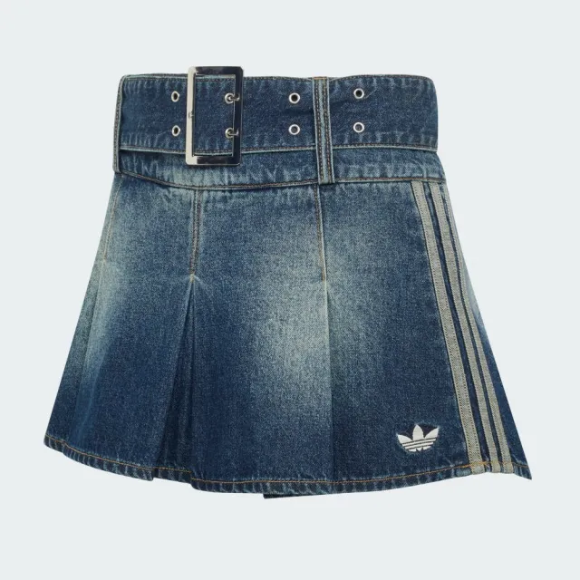 【adidas 愛迪達】運動 休閒 短裙 女裙 STREET W SKIRT(KX3049)