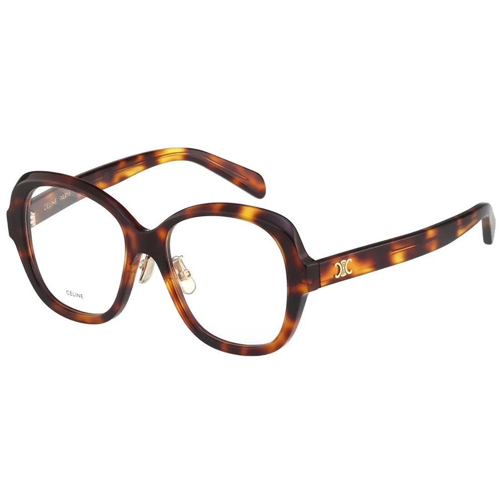 【CELINE】凱旋門 光學眼鏡(琥珀色)CL50179F