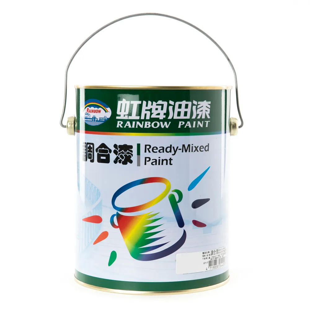 【虹牌】彩虹屋調合漆有光 銀灰色 1G
