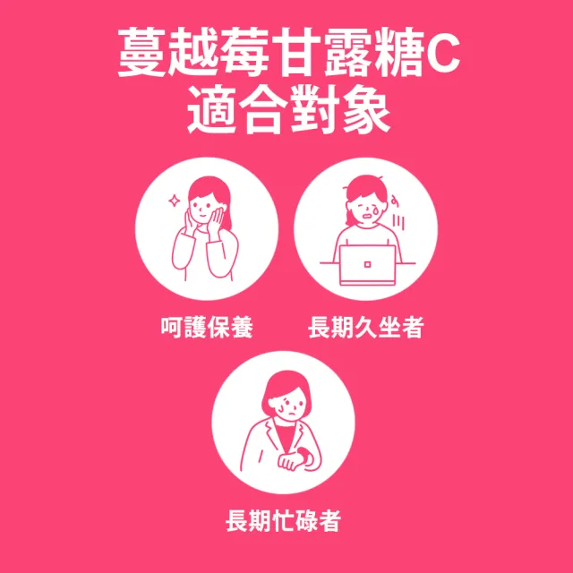 【Shanlishu 山立樹】蔓越莓甘露糖維他命C(60入/袋 女性益生菌 甘露糖1000mg 前花青素45mg 傷口癒合)