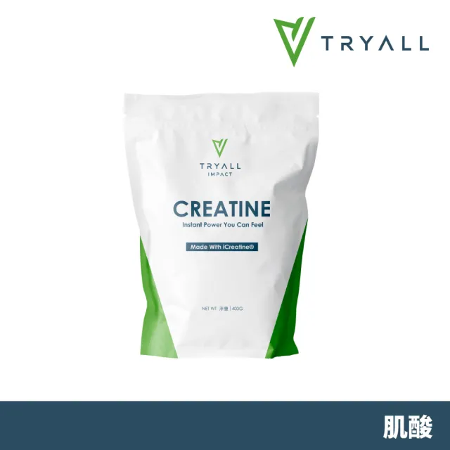 【台灣 TRYALL】iCreatine肌酸(400g/包)*2入